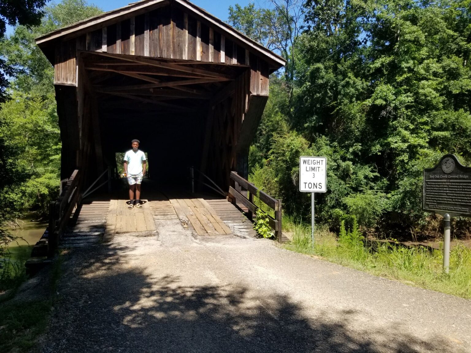 Red Oak Creek Covered Bridge Georgia Sheriffs Youth Homes